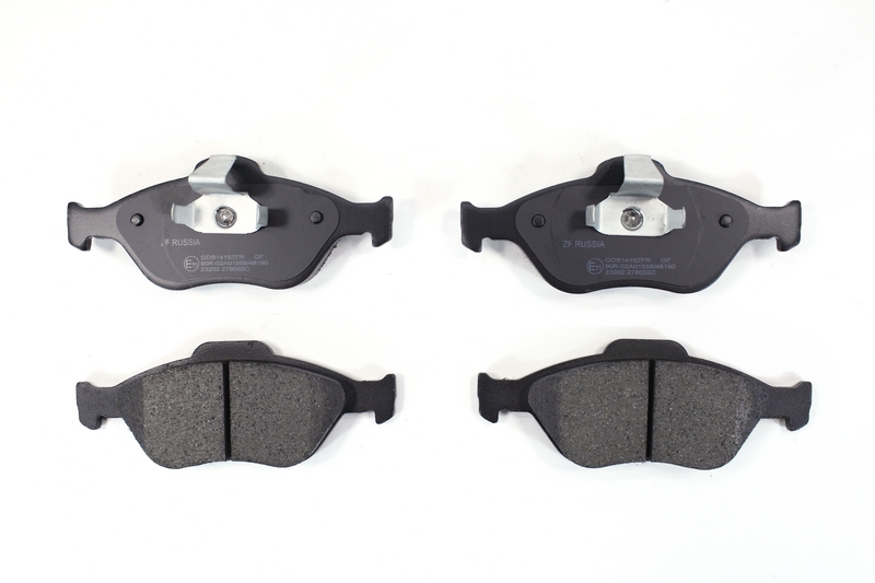 Колодки тормозные Ford Fusion 02-, Fiesta 95-; Mazda 2 03-, Demio 03-08 передние \ GDB1419 ZFR