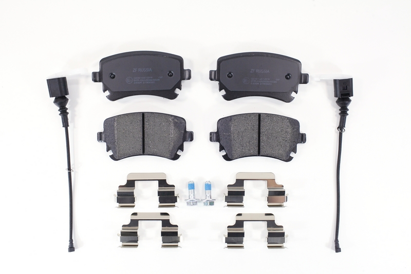 Колодки тормозные VW Transporter V 03-, Multivan V 03- задние \ GDB1557 ZFR