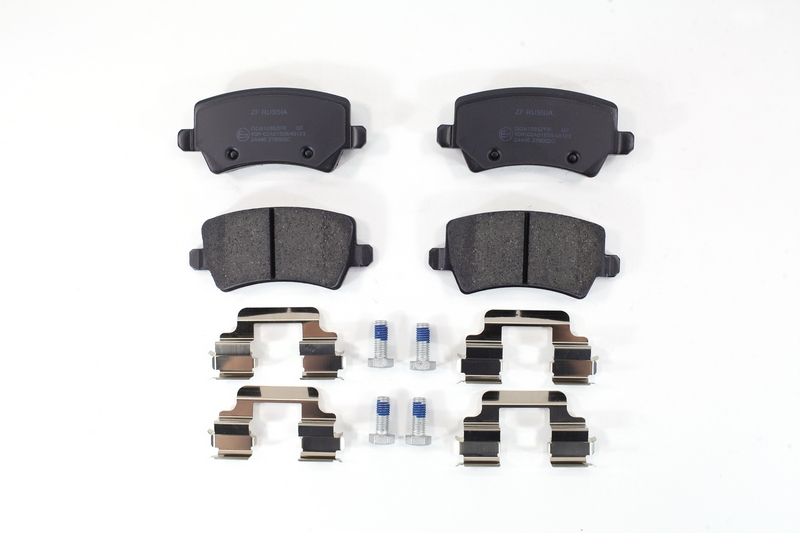 Колодки тормозные Ford Galaxy II 06-; Volvo S60 II 10-, XC60 08-, XC70 07- задние \ GDB1685 ZFR