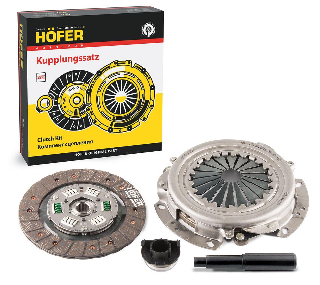 Сцепление для а/м Lada Largus 12-; Renault Logan 04-, Sandero 07-; Nissan Almera (G15) 12- 200 мм Hofer HF 530 097
