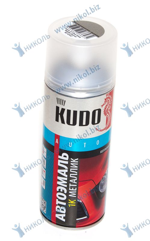 Краска аэроз Toyota серебро 1E7 Silver Streak Metallic Clearcoat KUDO (520мл)