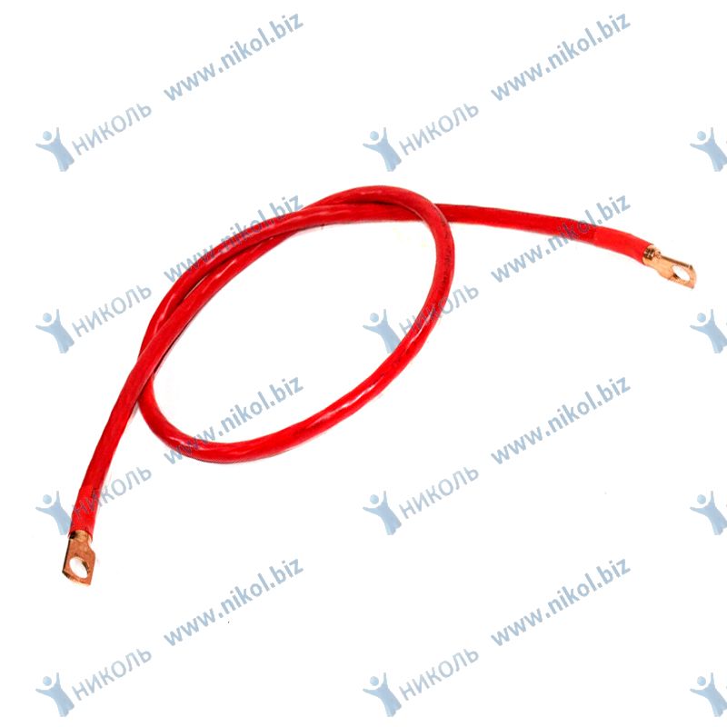 Клеммы АКБ "+" "-" перемычка медная S25 L-100см (под болт М8)
