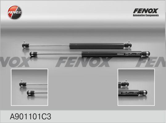 Амортизатор задней двери для а/м ВАЗ 2121 усиленный \ FENOX A901101C3