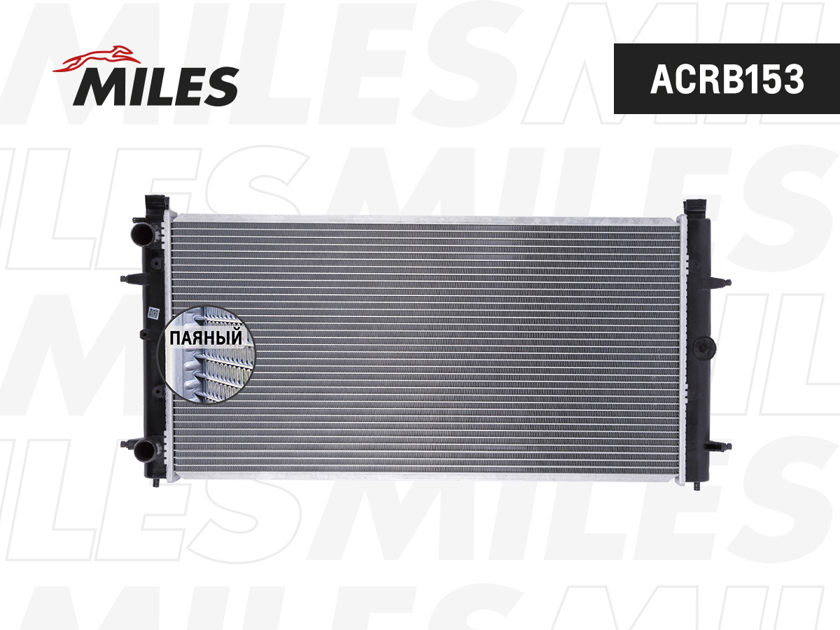 Радиатор MILES VAG VW T4 1.8-2.8/1.9TD-2.5TD 90-04