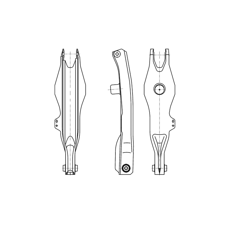 Рычаг CHEVROLET Malibu 2004 - 2012 ; PONTIAC G6 2005 - 2010 ; SATURN Aura2006 - 2009