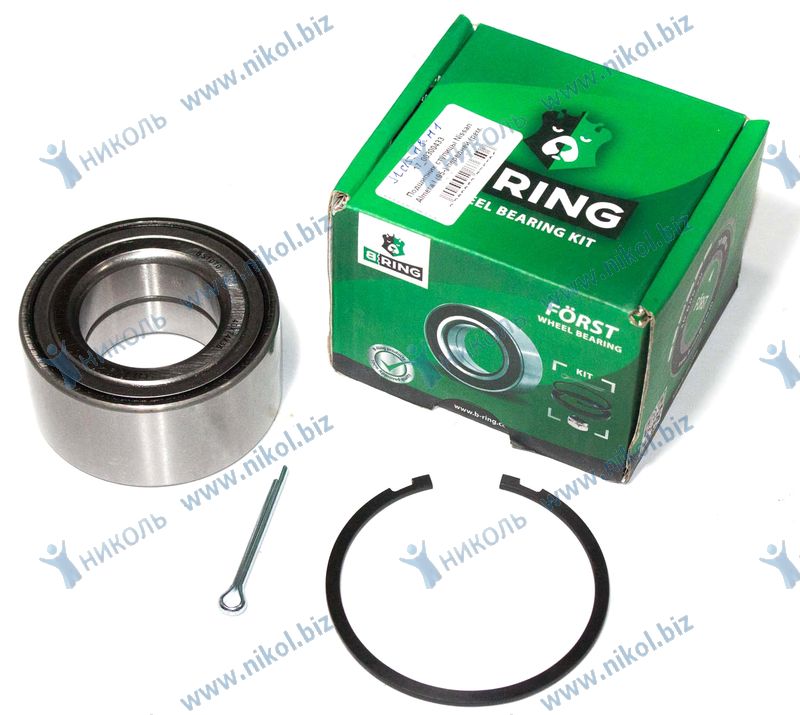 Подшипник ступицы Nissan Almera I (95-) передней (рем. к-т) B-RING FÖRST