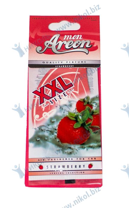 Освежитель подвесной AREON MON клубника (картон)