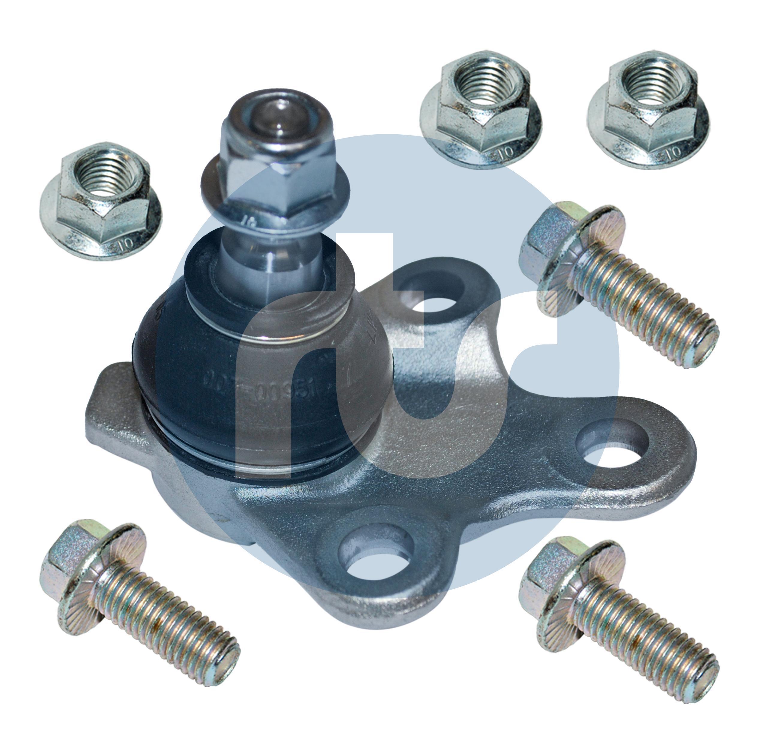 Шаровая опора Renault Duster 17- (с крепежом) \ RTS 93-02420-056