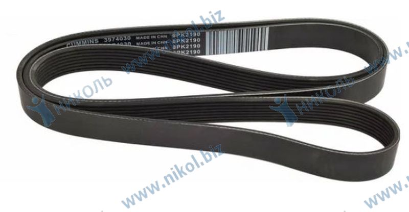 Ремень 8PK2190 Автомагнат Газ-3310 дв.Cummins 3.8