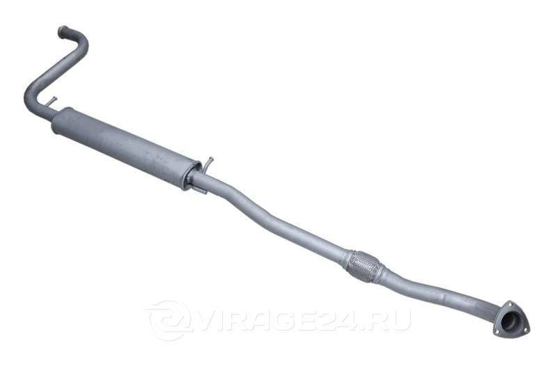 Резонатор для а/м ВАЗ 21101, 2170 1,6 с гофромуфтой ТДГ