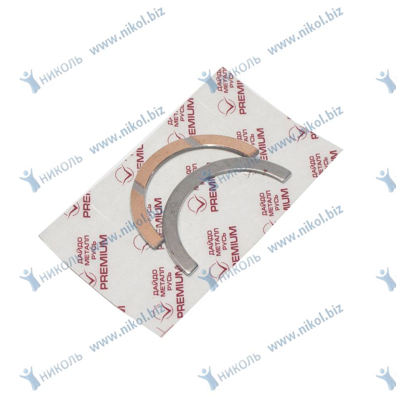 Полукольца коленвала 2101 ЗМЗ (Дайдо Металл Русь) ремонт (к-т=2шт) сталебронз