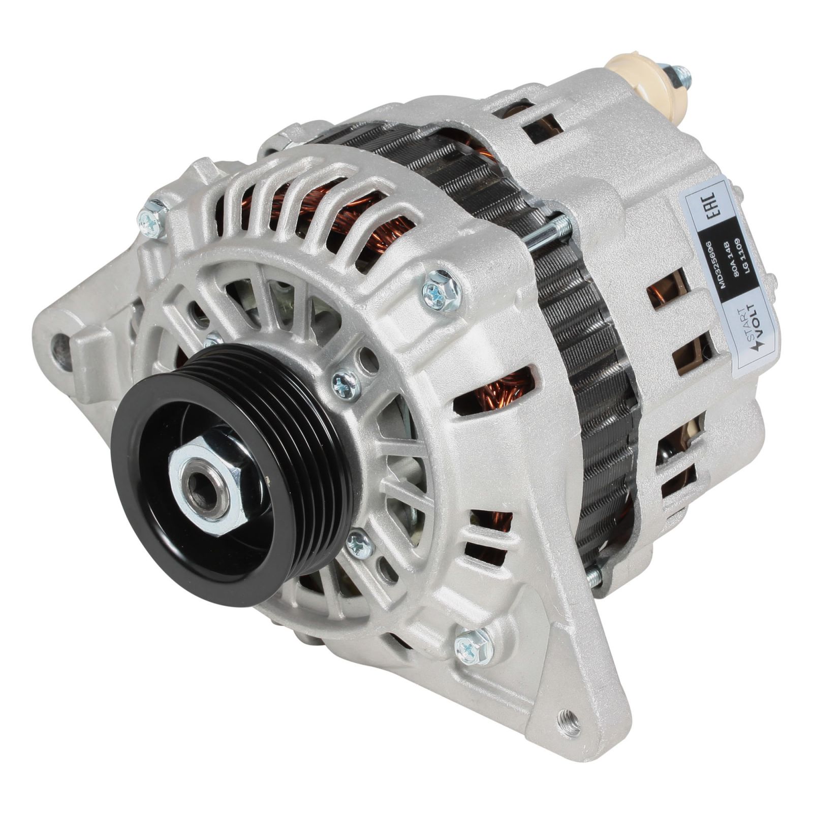 Генератор Mitsubishi Lancer IX 03- 1.6i 80A StartVolt