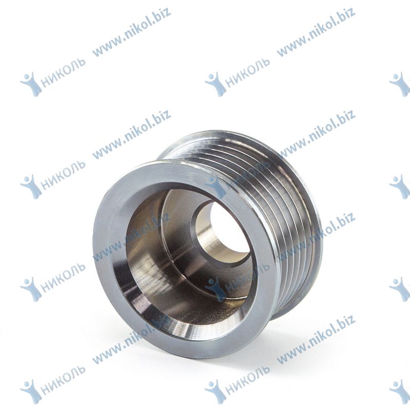 Шкив генератора ГАЗ, УАЗ дв.УМЗ-4216 поликлиновой ELTRA