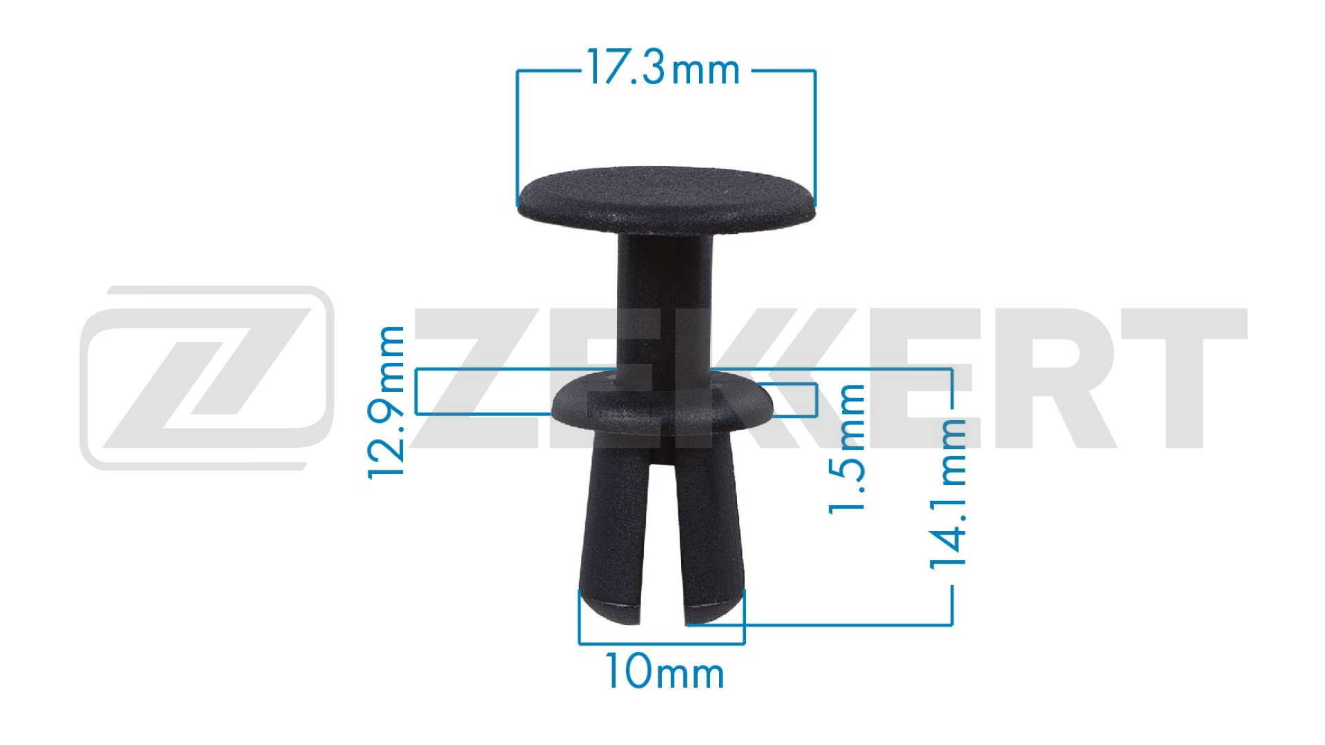 Клипса крепёжная Mercedes-Benz VAG (миним. кол-во заказа 10 шт)