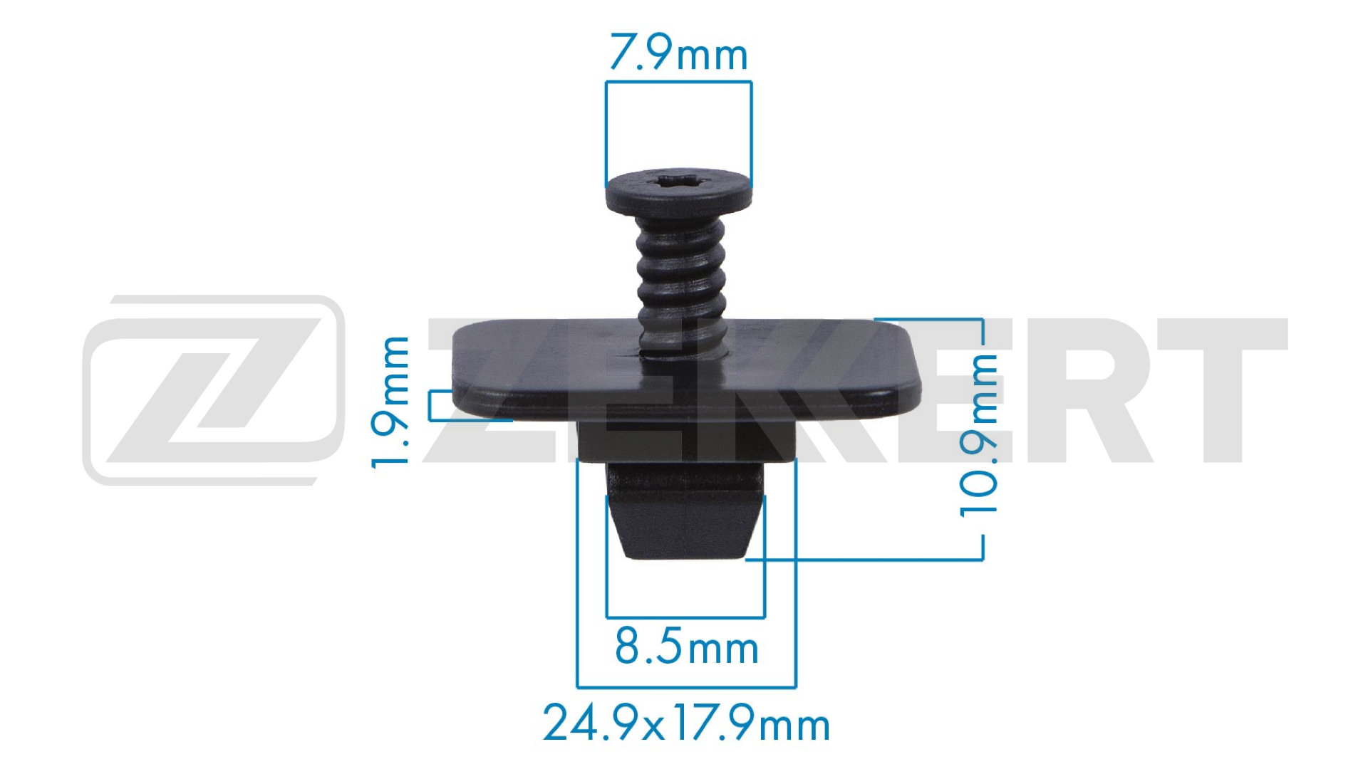 Клипса крепёжная VAG (миним. кол-во заказа 10 шт)