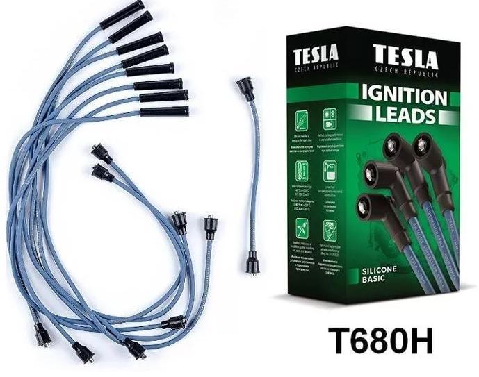 Провода в/в Г-53 силиконовые стандарт Tesla Т 680 H