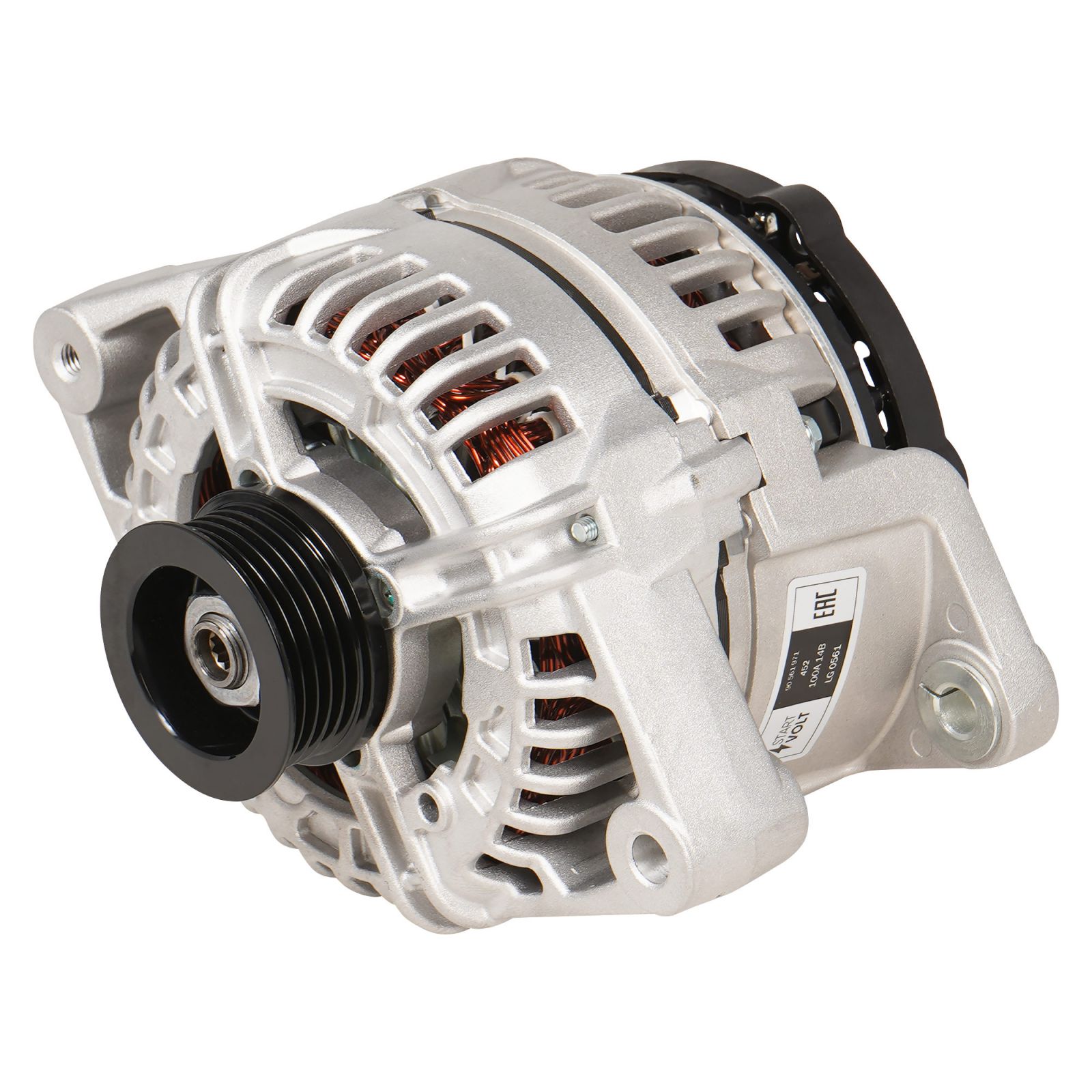 Генератор Opel Astra G 98-, Zafira A 01- 1.4i/1.6i 100A StartVolt