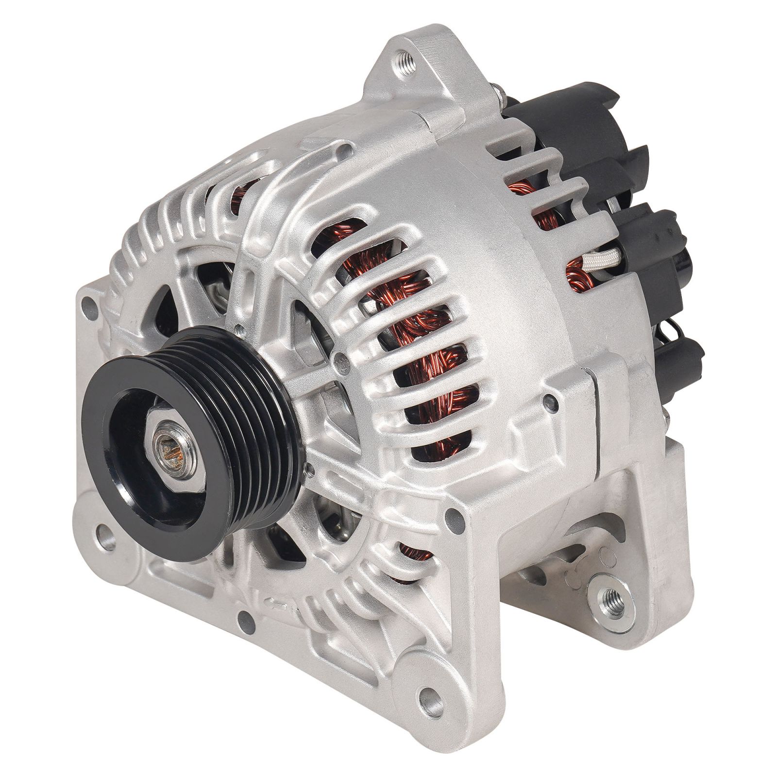 Генератор Renault Megane II 03-, Scenic II 05- 1.6i (руч. шкив) 110A StartVolt