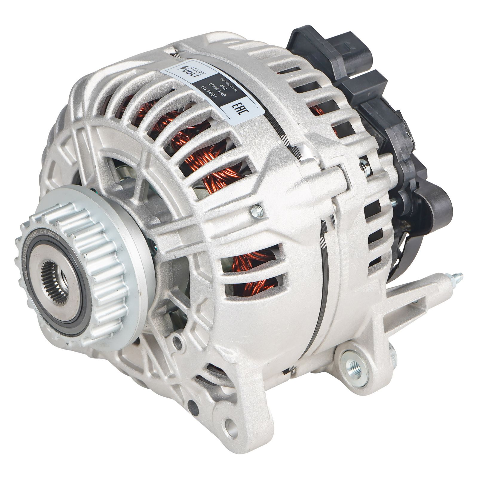 Генератор VAG Touareg (02-)/Transporter T5 (03-) 2.5TDi 150A StartVolt