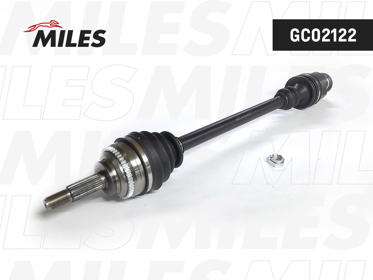 Привод MILES RENAULT MEGANE/SCENIC 1.6-2.0 99- прав. (ABS)