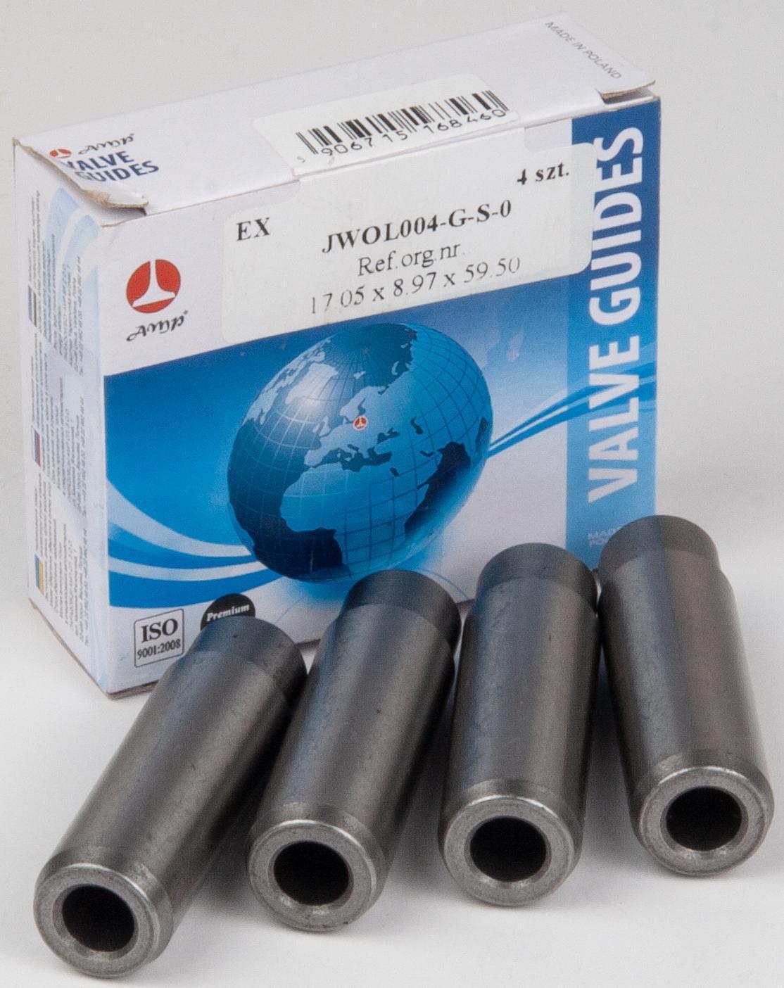 Направляющие клапанов двс 402 AMP 4 шт. выпускных