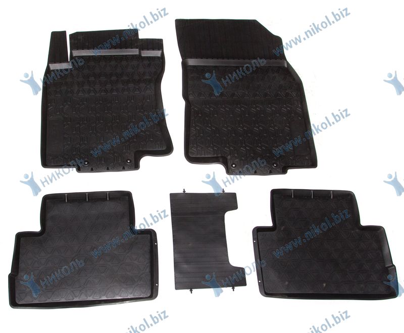 Ковры салона Nissan Qashqai II (2016-) ТЭП LECAR