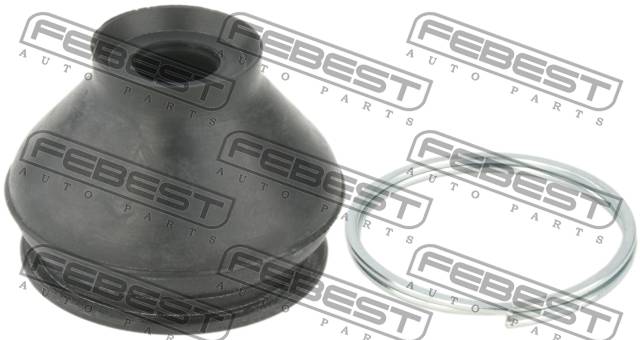 Пыльник наконечника рулевого SUBARU LEGACY B13 2003.01-2009.04 [JP] 25.6x26.5x9.5 \ SBRB-S12 FEBEST