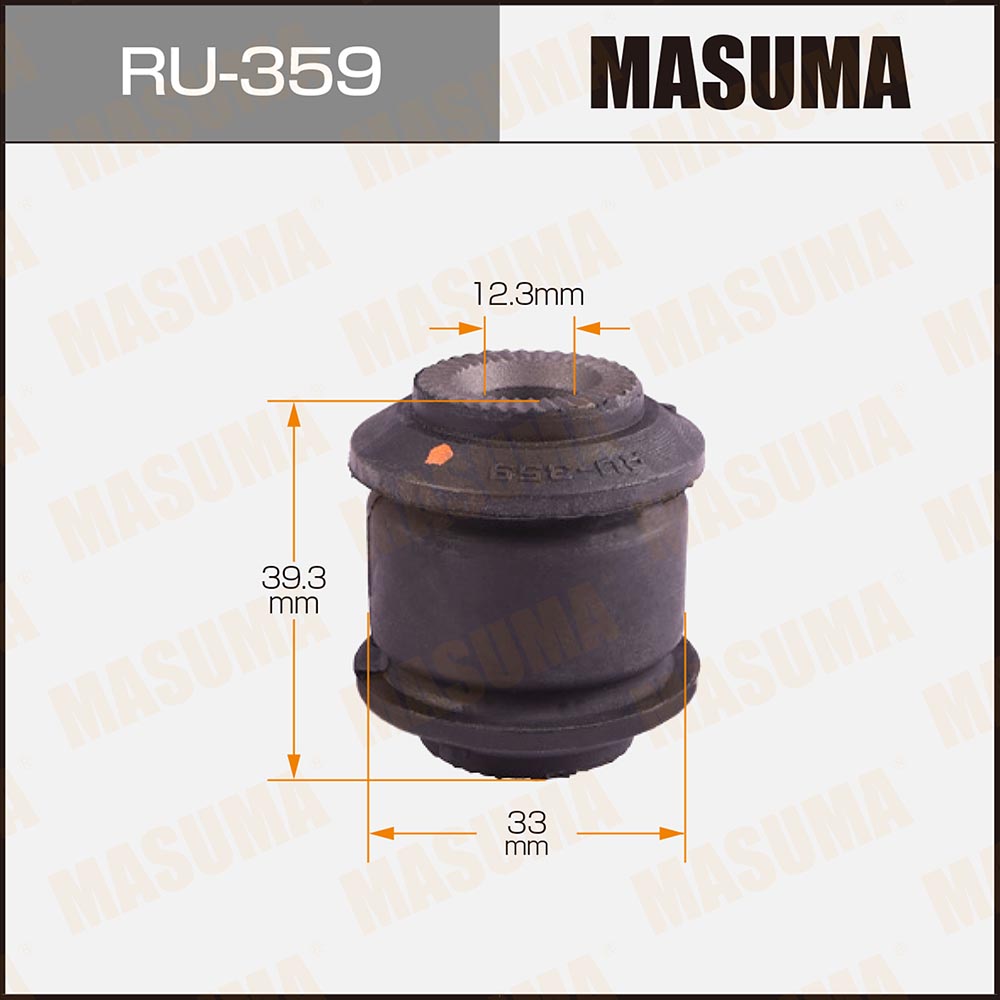 Сайлентблок рычага Toyota Chaser, Cresta, Crown, Mark II 92-01 заднего поперечного MASUMA
