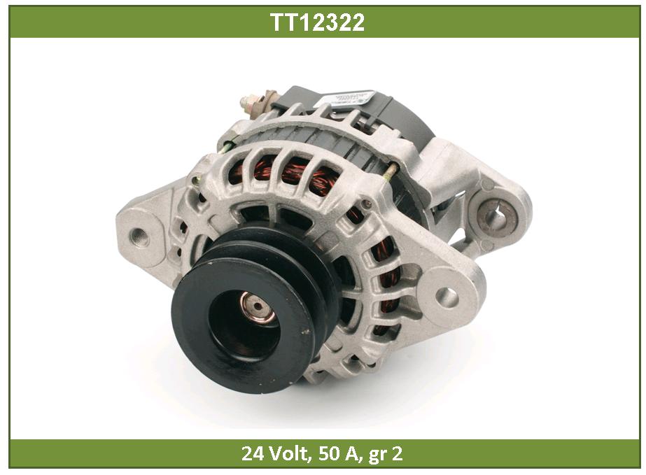Генератор HYUNDAI HD120 дв.D6DA19/22 24V,50A Tesla Technics