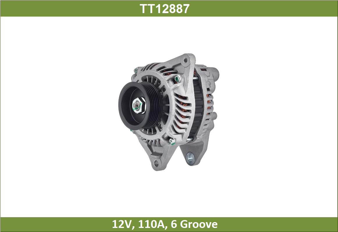 Генератор Mitsubishi Outlander (03-)/Lancer IX (03-) 2.0i 110A Tesla Technics