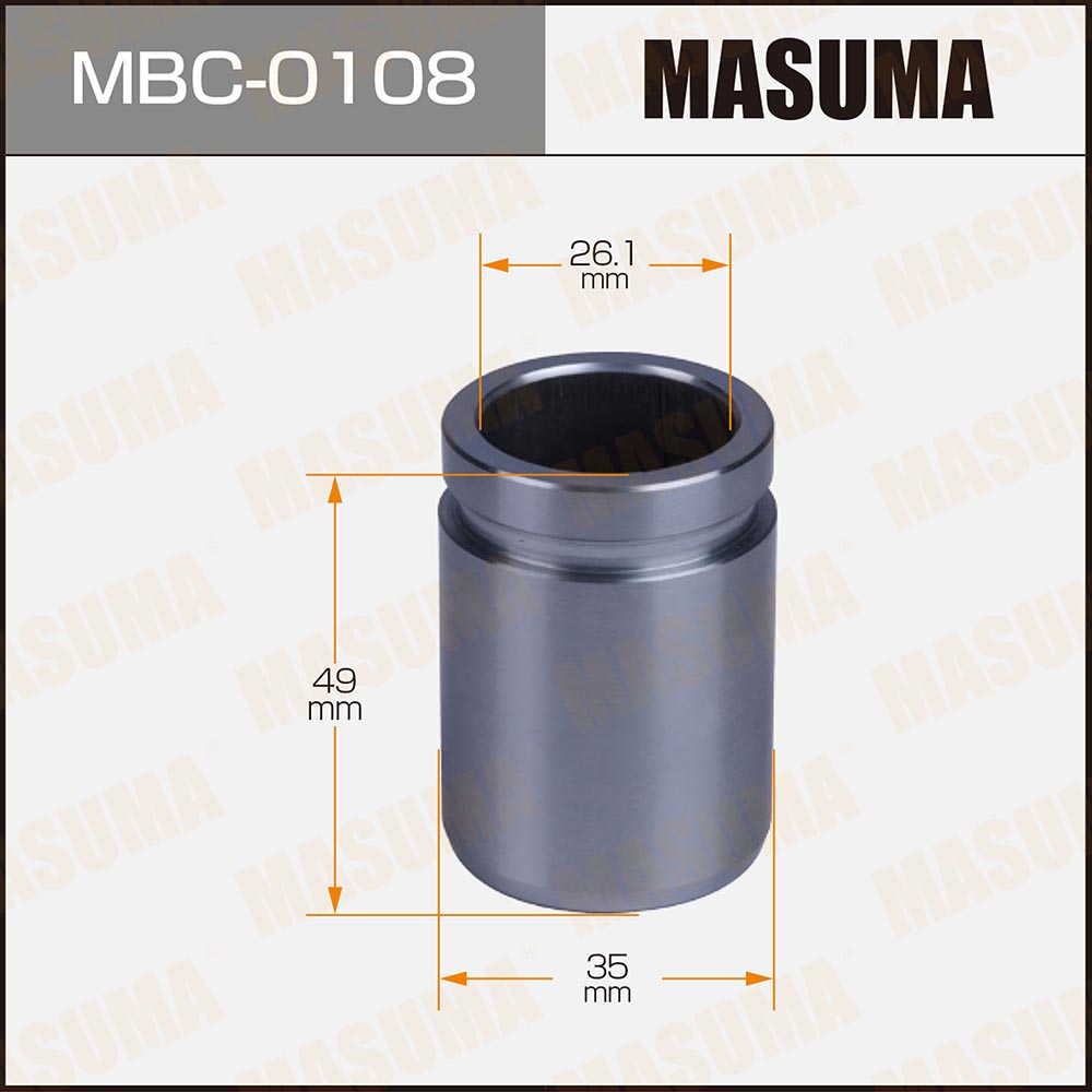 Поршень тормозного суппорта d-35 , P354901 rear Masuma