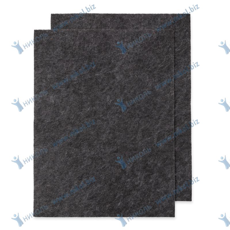 Коврик влаговпитывающий (50*38) AUTOPROFI (2шт) черный
