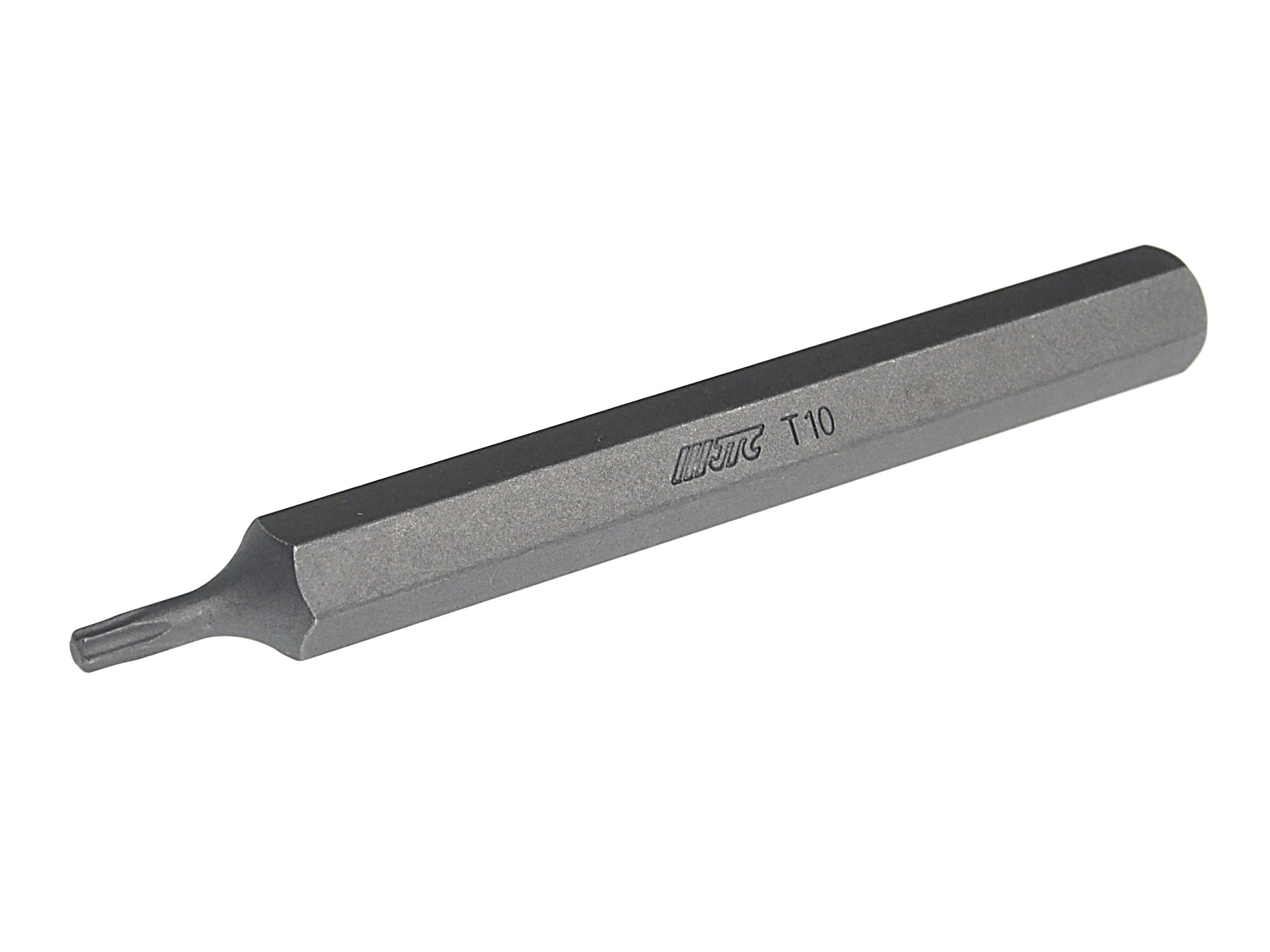 Бита Torx T10 5/16" L=80 S2 удлинённая JTC