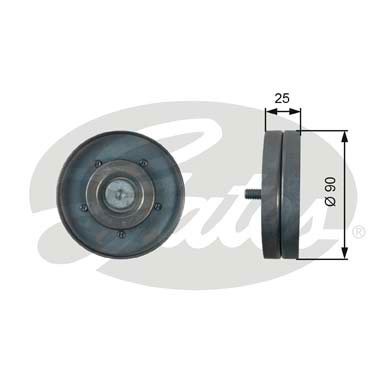 Ролик GATES /780321536/ VAG 1.8-2.0 TFSI 08-