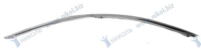 Решетка радиатора Renault Logan MCV нижн никель Breckner 8200604754