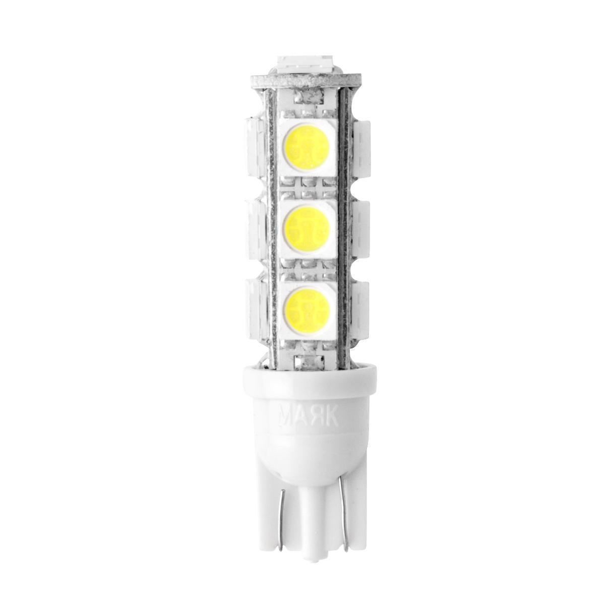 Лампа светодиодная 12V 5W без цоколя белый 13 SMD (габариты, повт.поворотника) блистер 2 шт. Маяк