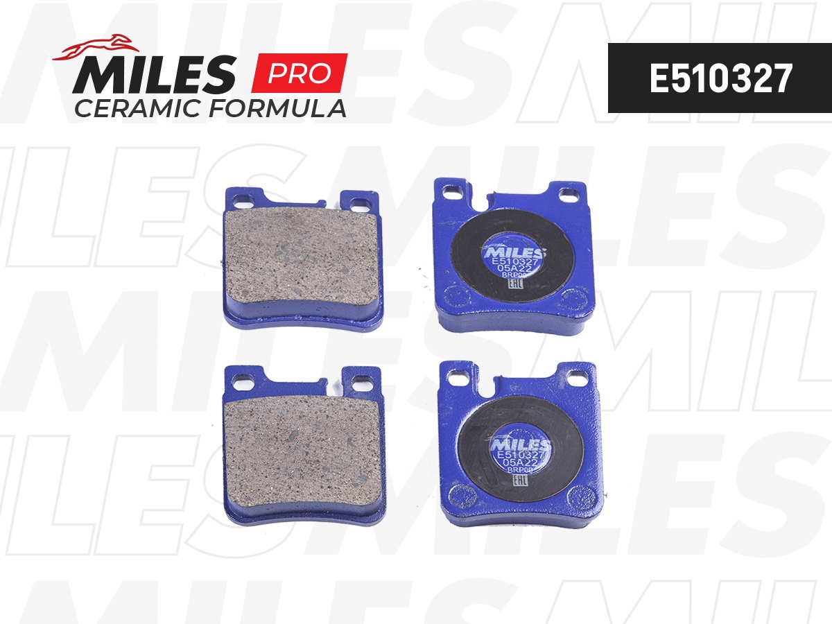 Колодки тормозные MILES E5 Ceramic MERCEDES W202/203 AMG/210/140 задние