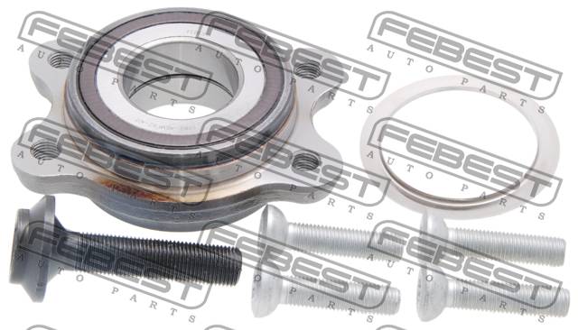 Ступица Audi A6 04-, A8 99-, VW Phaeton 02- передняя \ FEBEST 1782-A6MF92-KIT