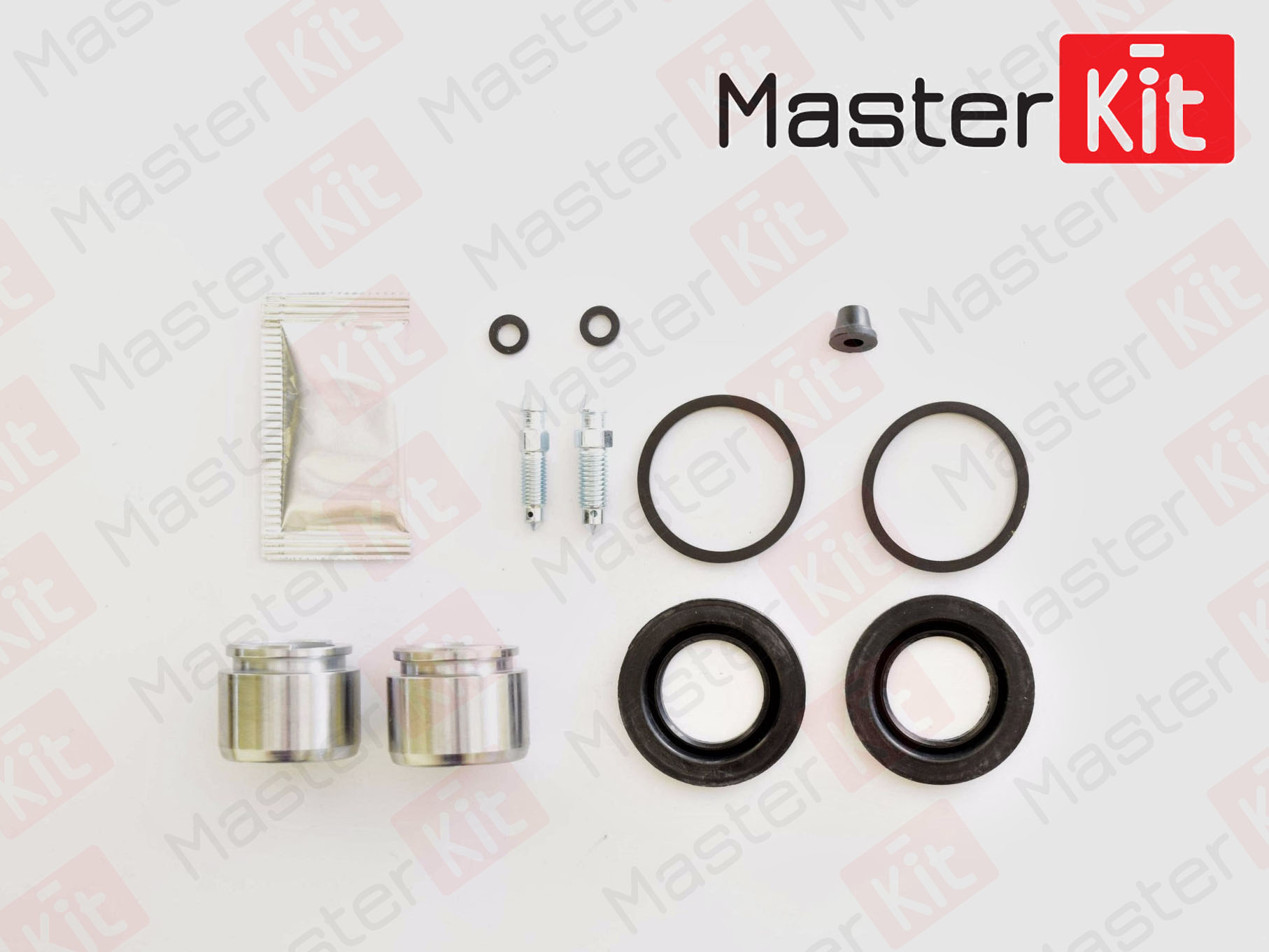 Ремк-т MASTERKIT тормозного суппорта+поршень OPEL VECTRA B 09-95->07-03, ASTRA F 09-91->