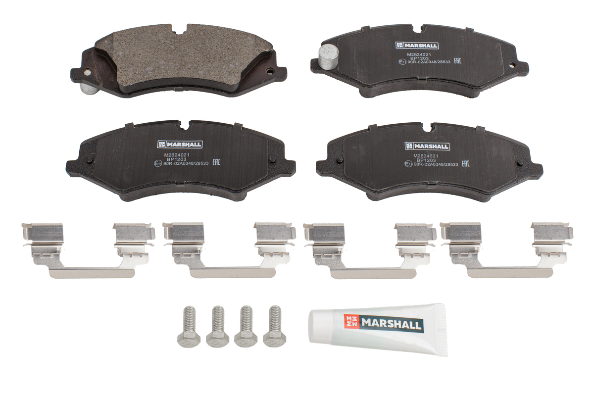 Колодки тормозные Land Rover Range Rover IV 12-, Range Rover Sport I, II 05- передние Marshall 