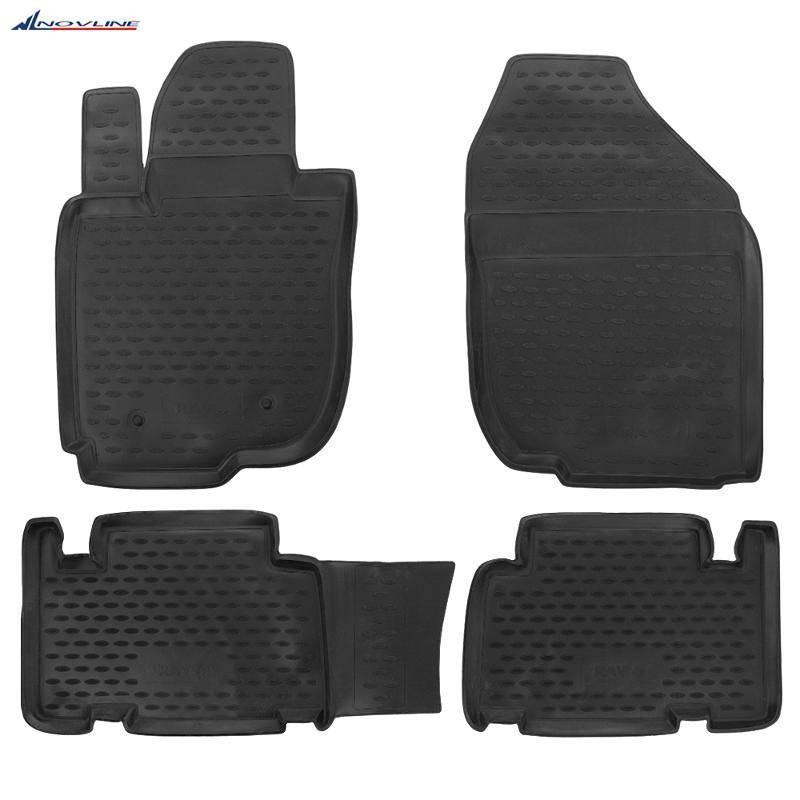 Коврики резиновые Toyota RAV 4 5D 06-10 4 шт. Novline