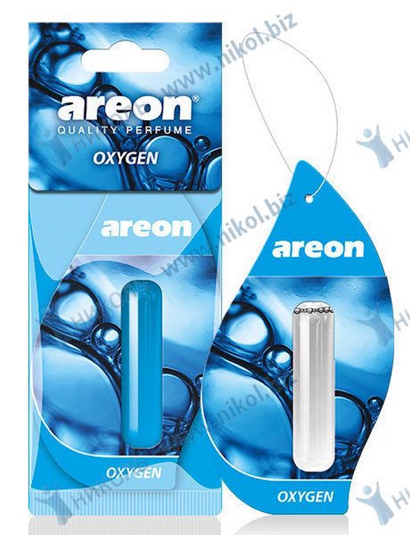 Освежитель (ароматизатор) подвесной жидкий AREON LIQUID Кислород 5мл (288)