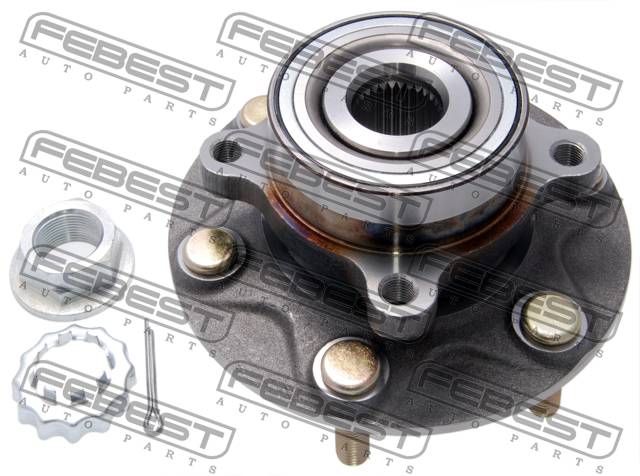 Ступица Mitsubishi Pajero 06- передняя \ FEBEST 0482-V97F