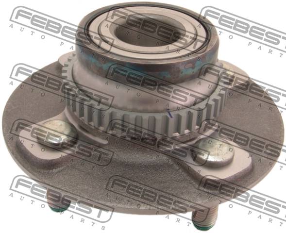 Ступица Hyundai Accent (LC, ТагАЗ) 00- задняя в сборе с подшипником (+ABS) \ FEBEST 1282-006A44