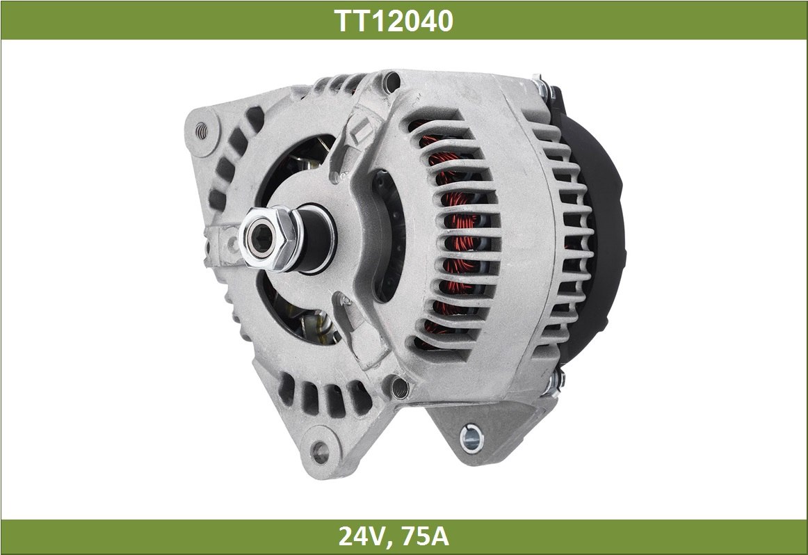 Генератор CATERPILLAR Excavator M322C , Caterpillar Diesel M318D 24V, 75A;Tesla Technics