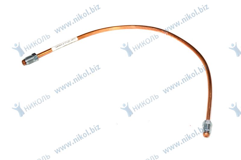 Трубка тормозная d=5мм медн штуцер М10*1 40 см OTIDO