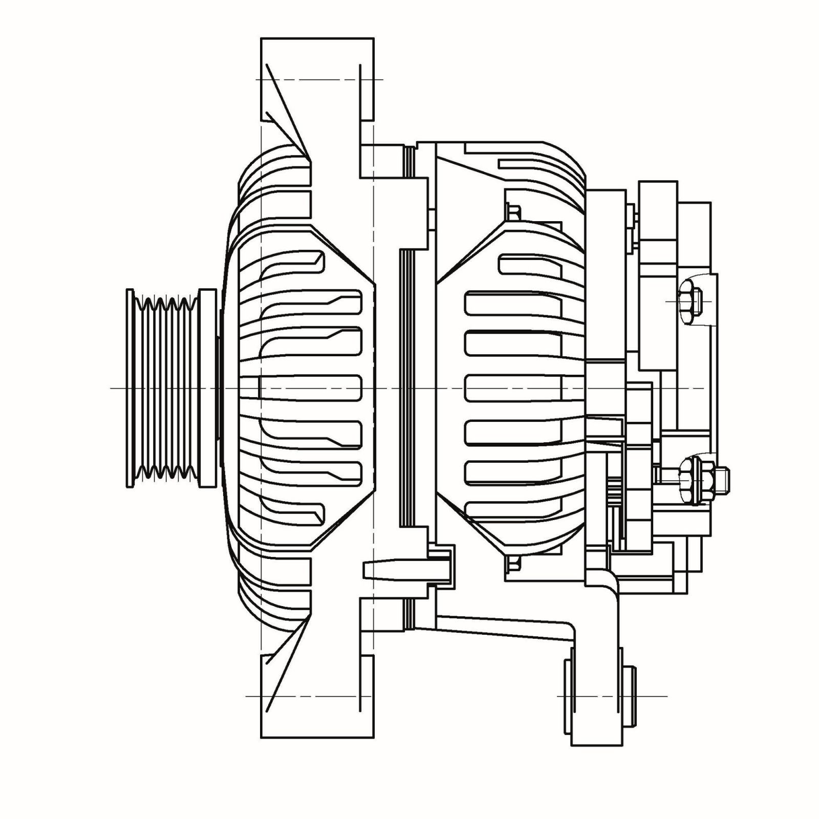 Генератор Opel Astra G (98-) 1.6i/Zafira A (00-) 1.8i 120A StartVolt