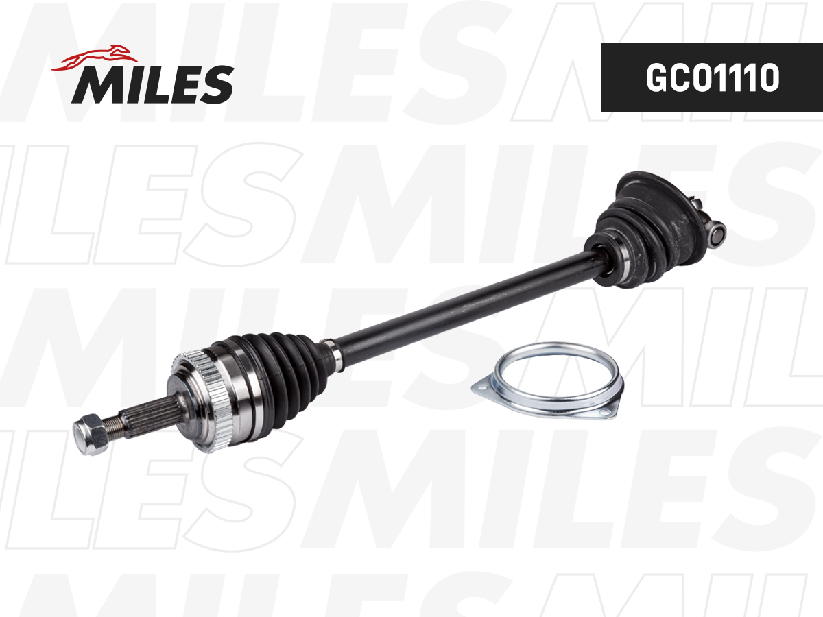 ШРУС MILES Привод в сборе RENAULT LAGUNA I 1.8-2.0 95-01 лев. (ABS)