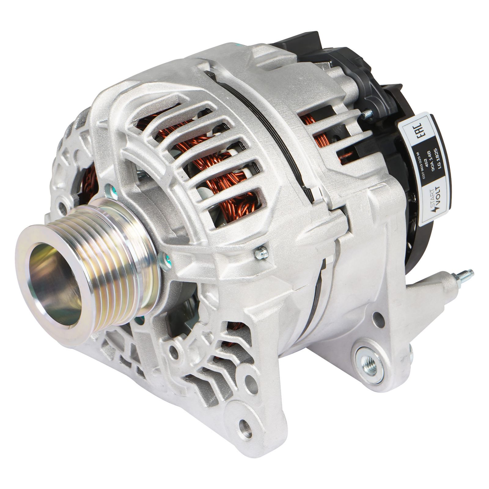 Генератор VAG Fabia II 07-, Golf IV 97-, Polo 09- 1.4i 90A StartVolt