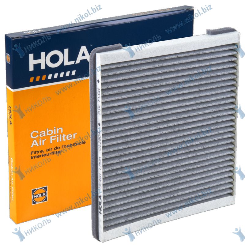 Фильтр салон 2170 с конд Halla угольный HOLA